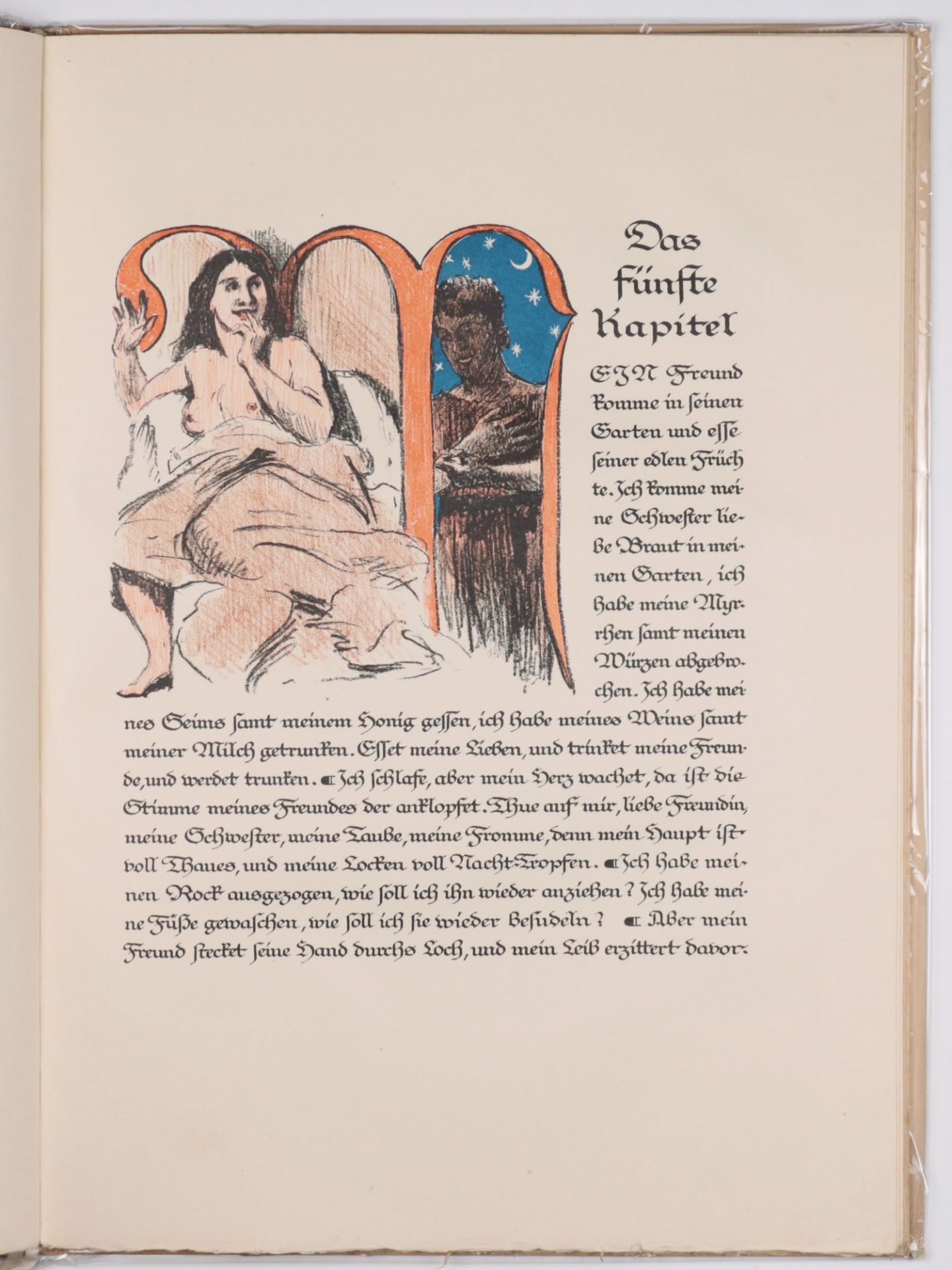 Corinth, Lovis - "Das Hohe Lied" 1848 Tapiau - 1925 Zandvoort, dt. Maler, Radierer u. Lithograph, - Bild 11 aus 22