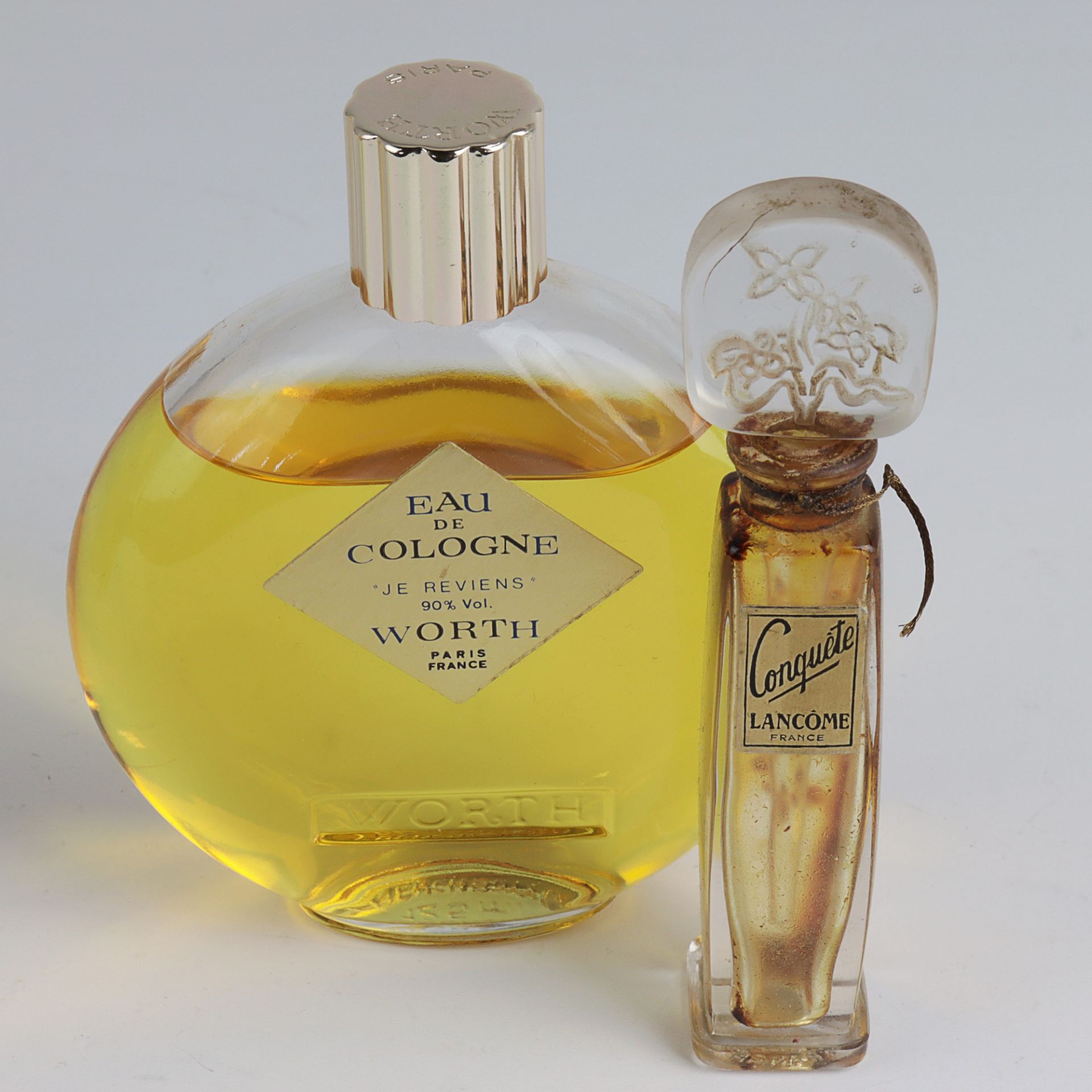 Parfüm - Konvolut 5 St., 2x leere Flakons, Lacome France u. Avon, 3x befüllte Flakons, White Lilac - Bild 2 aus 3