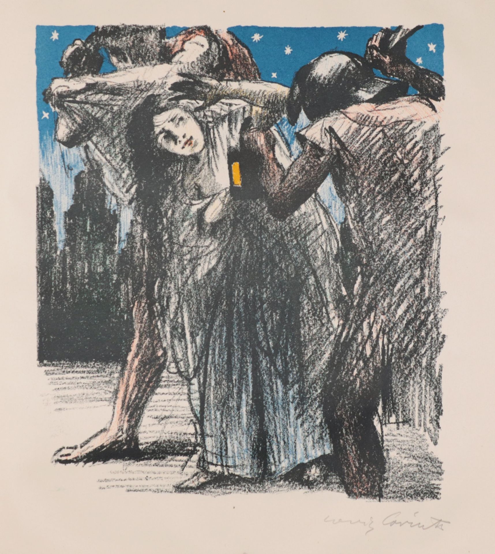 Corinth, Lovis - "Das Hohe Lied" 1848 Tapiau - 1925 Zandvoort, dt. Maler, Radierer u. Lithograph, - Bild 12 aus 22