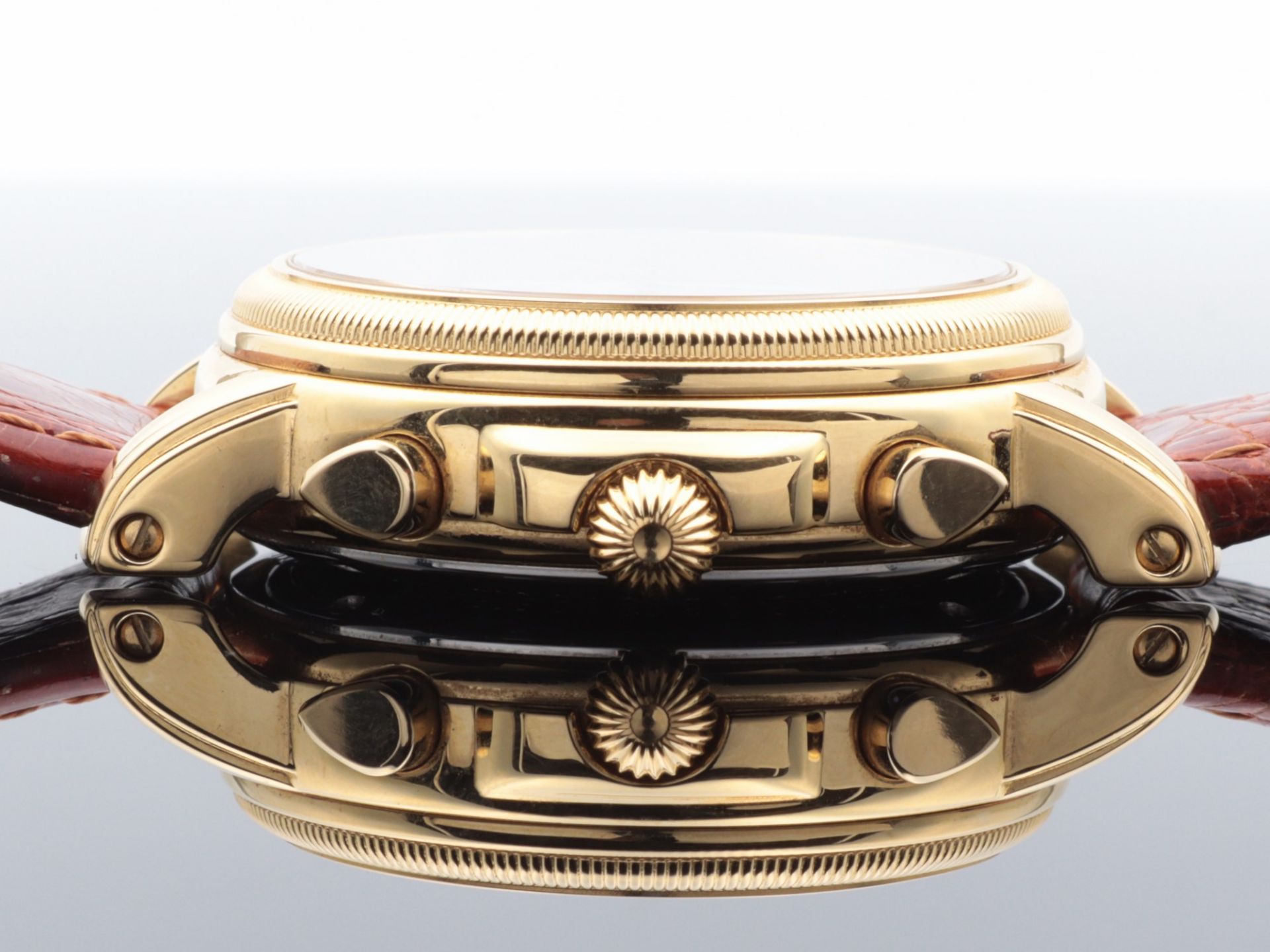 Philippe Du Bois & Fils S.A. - Herrenarmbanduhr Schweiz, rundes Gehäuse, Dca.3,7cm, silberfarbenes - Image 8 of 11