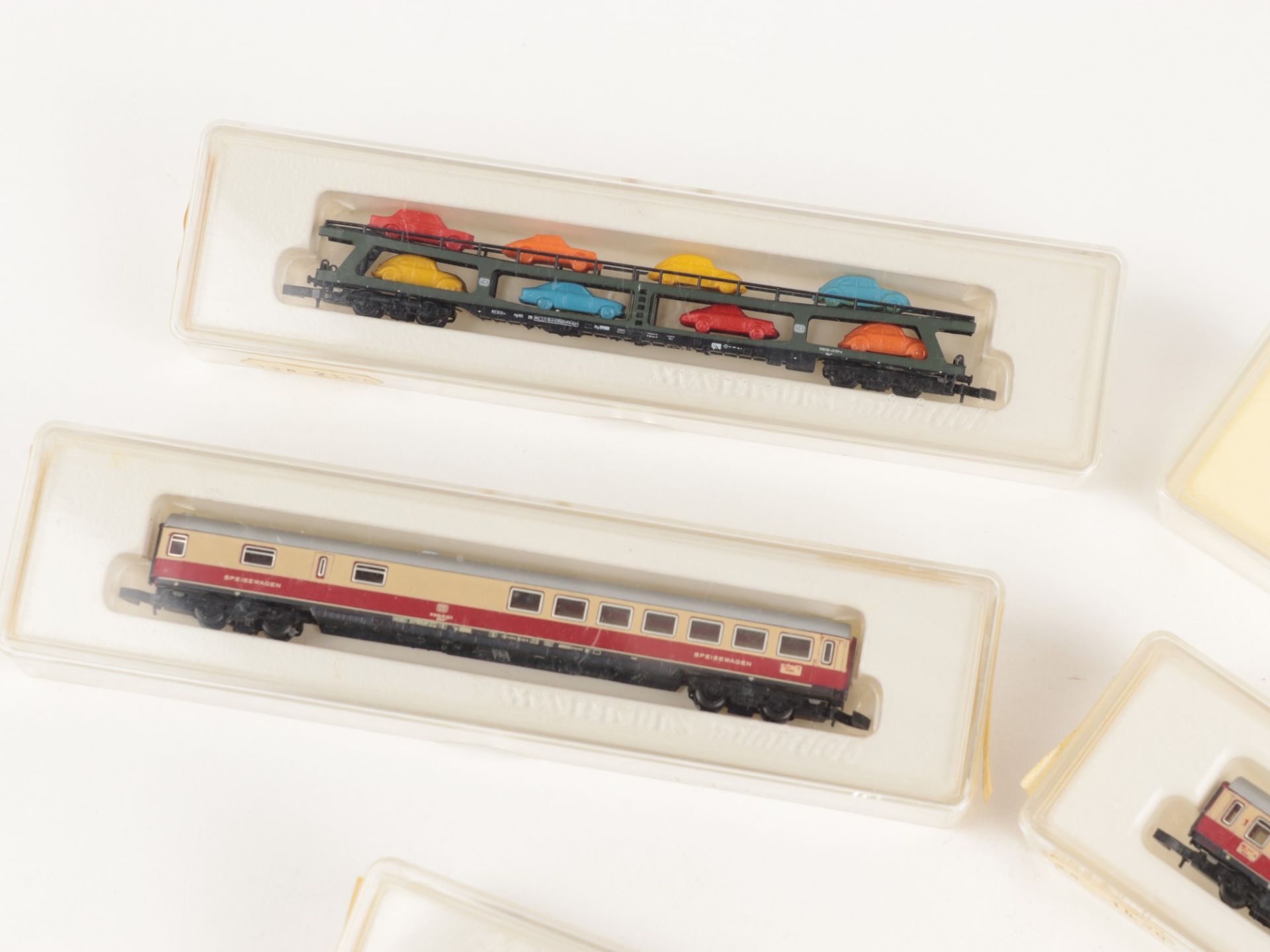 Märklin - Mini-Club 5 St., Spur Z, 1x Speisewagen, 8726, 2x Großraumwagen, 8725, 8724, 1x - Bild 2 aus 5