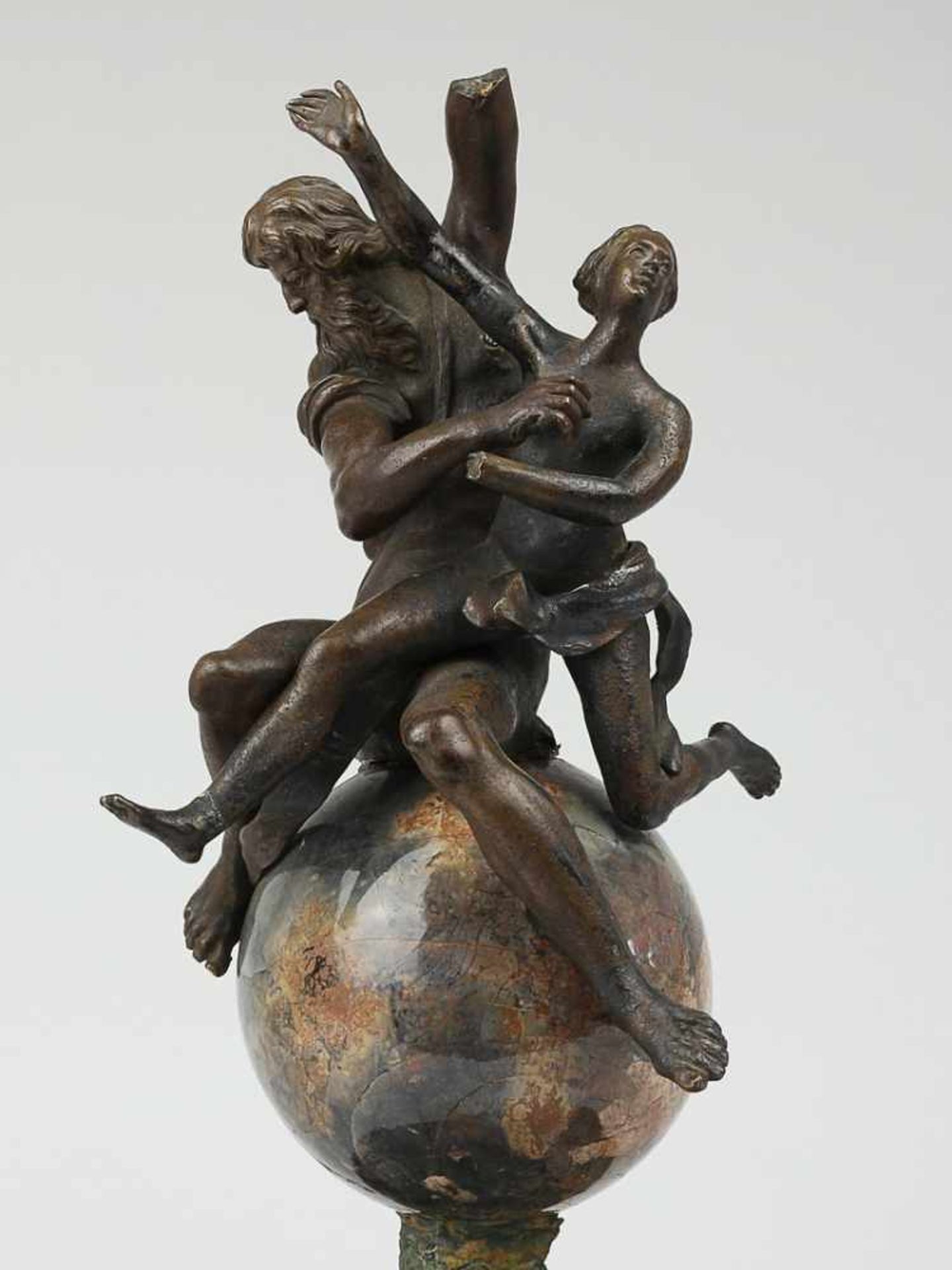 Raptusgruppe - Entführung einer jungen Frau um 1600, Süd-Deutschland, wohl Nürnberger Meister, - Bild 2 aus 13