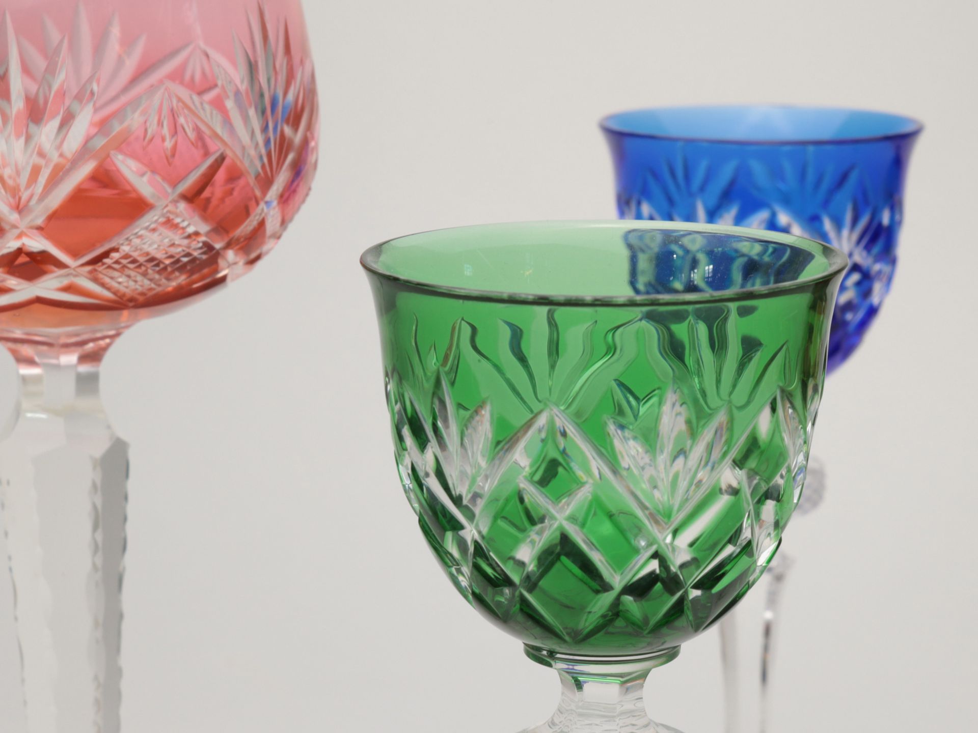 WMF - Likörrömer WMF Crystal Cabinet, Geislingen, 5 St., farbloses Glas, runder Stan - Bild 2 aus 4