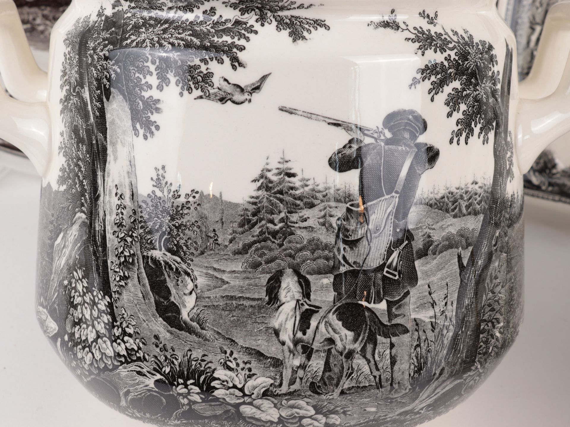 Villeroy & Boch - Konvolut 6 Teile, 4x Mettlach, Saar, "Artemis", Mettlacher Kupferdru - Image 3 of 5