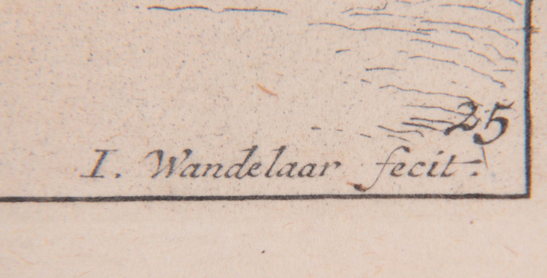 Wandelaar, Jan Zwei Kupferstiche von Jan Wandelaar (1690 Amsterdam - 1759 Leiden, nied - Image 8 of 13