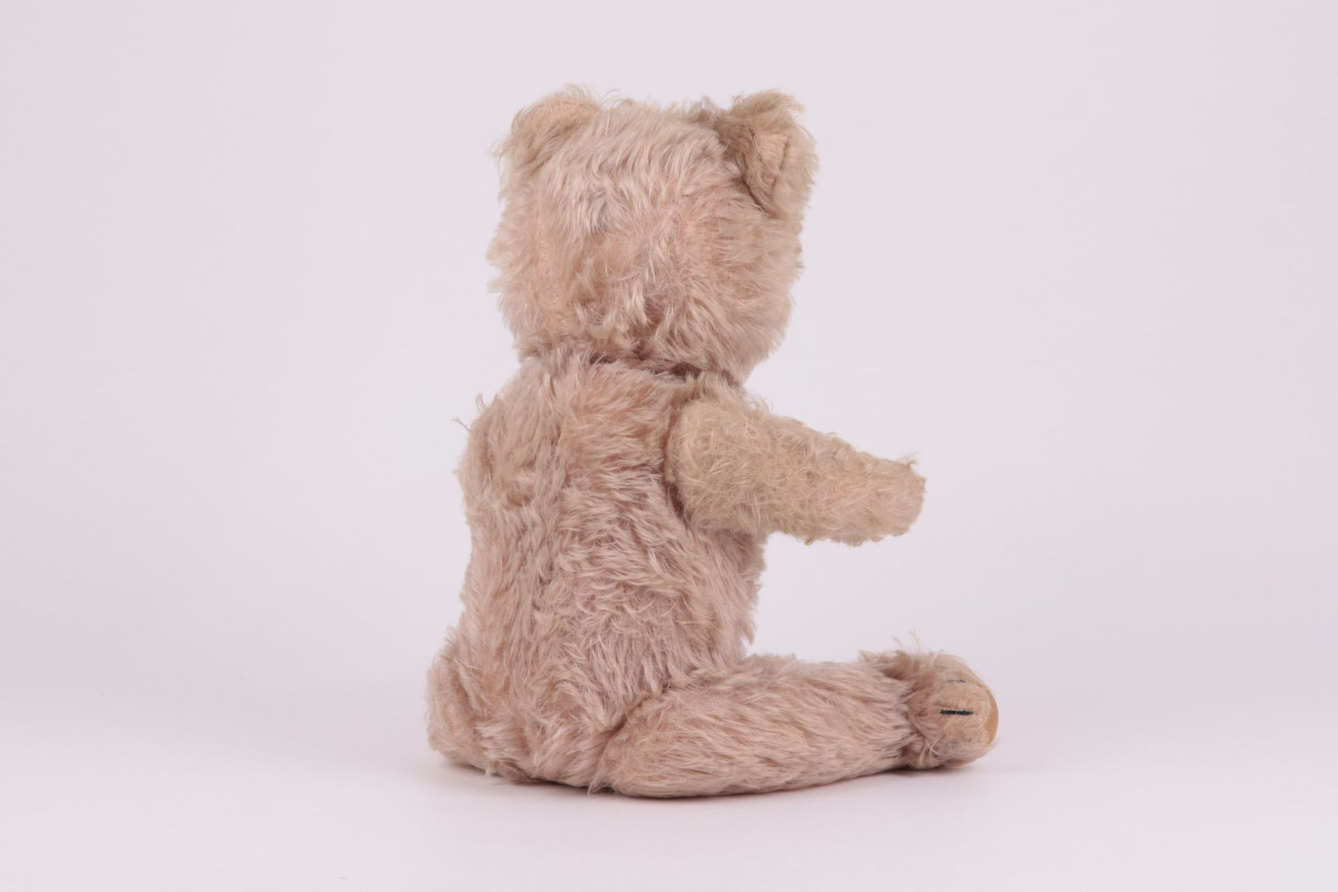 Plüschtiere Hermann-Teddybär, blonder Mohairplüsch, 5-fach gegliedert, Glasaugen, m - Image 11 of 11