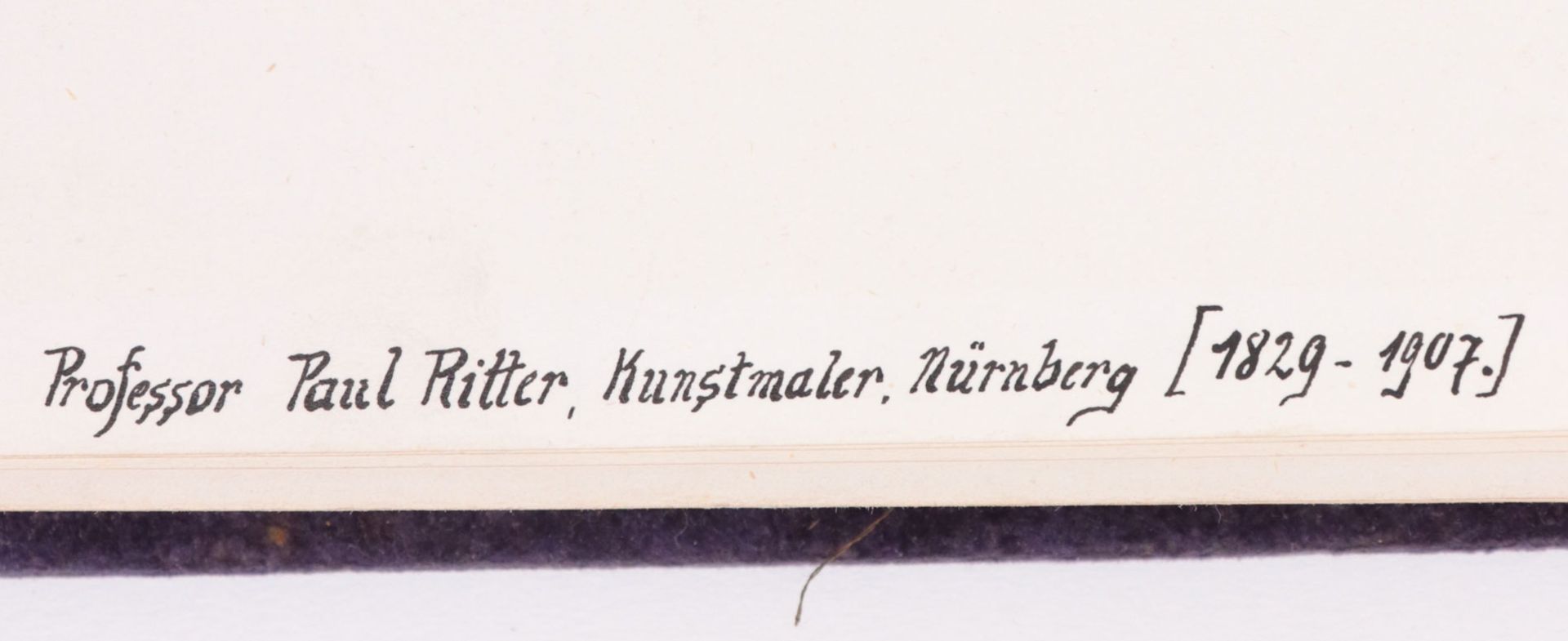 Foto - Album Paul Ritter Paul Ritter (geb. 4.3.1829 in Nürnberg, gest. 27.11. 1907 eb - Image 8 of 10