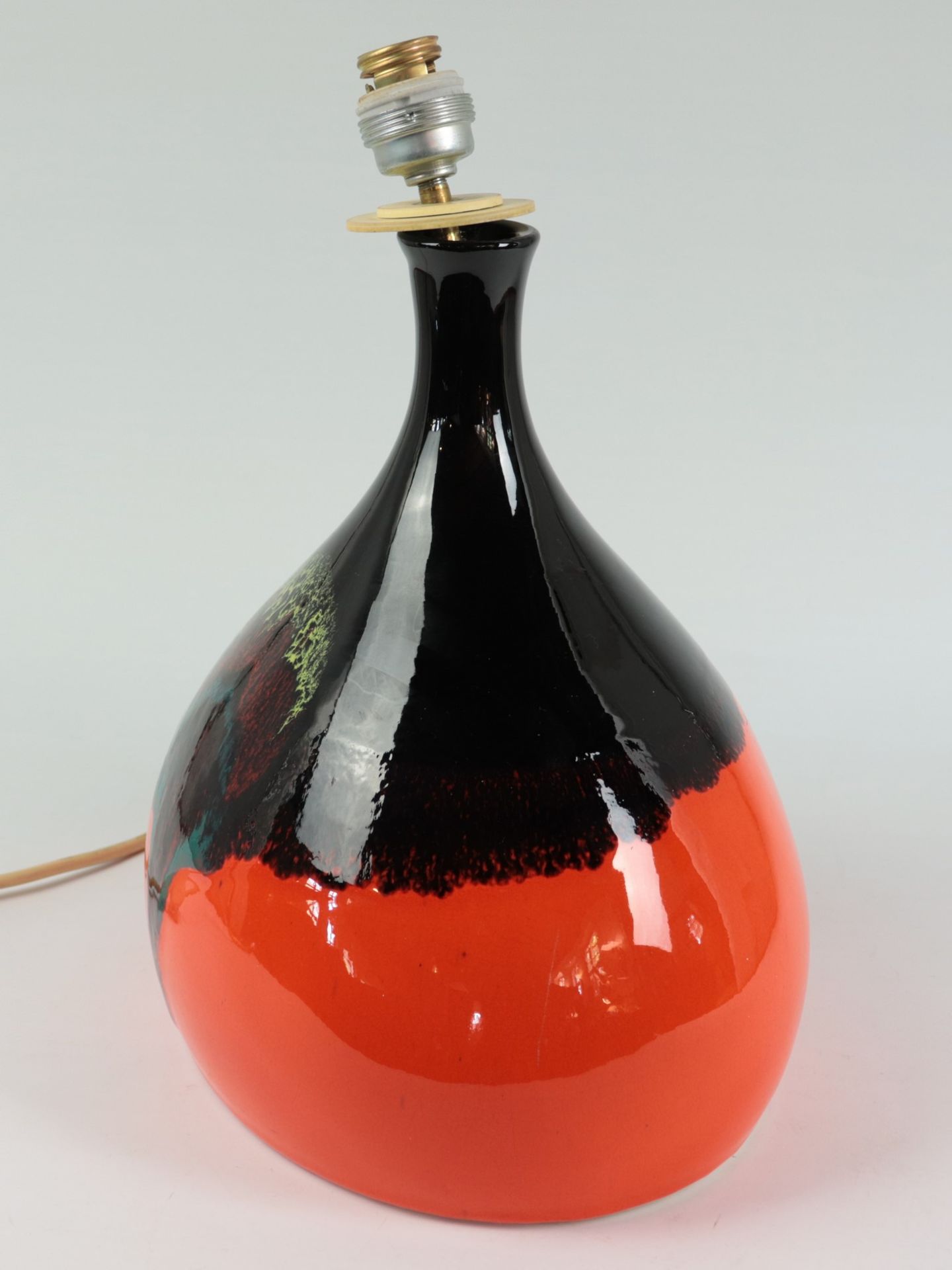 Rosenthal - Tischlampe 1970er J., Prägemarke, Entw. Björn Wiinblad, Keramik, gebauch - Bild 2 aus 5