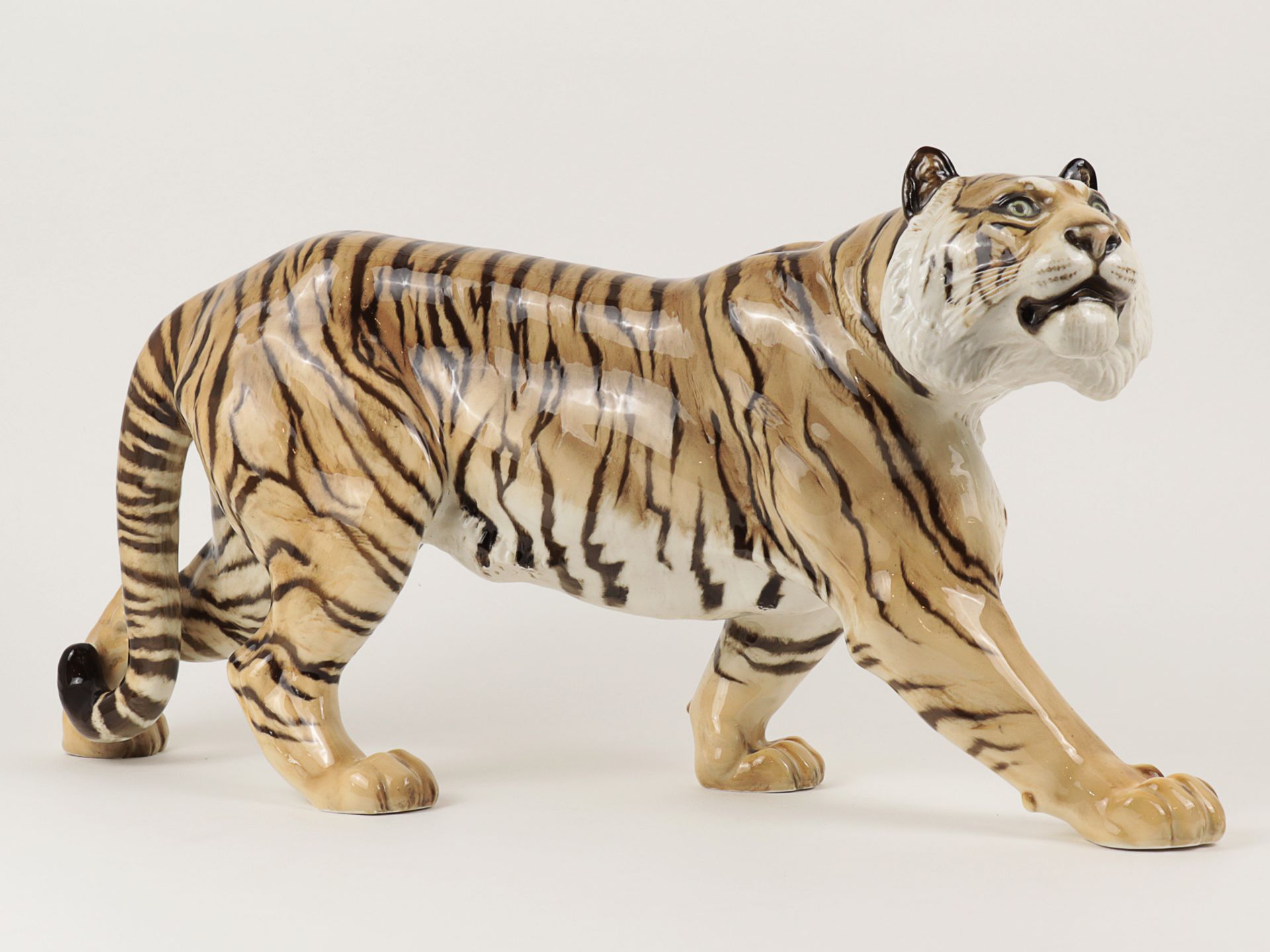 Hutschenreuther - Figur "Schreitender Tiger"