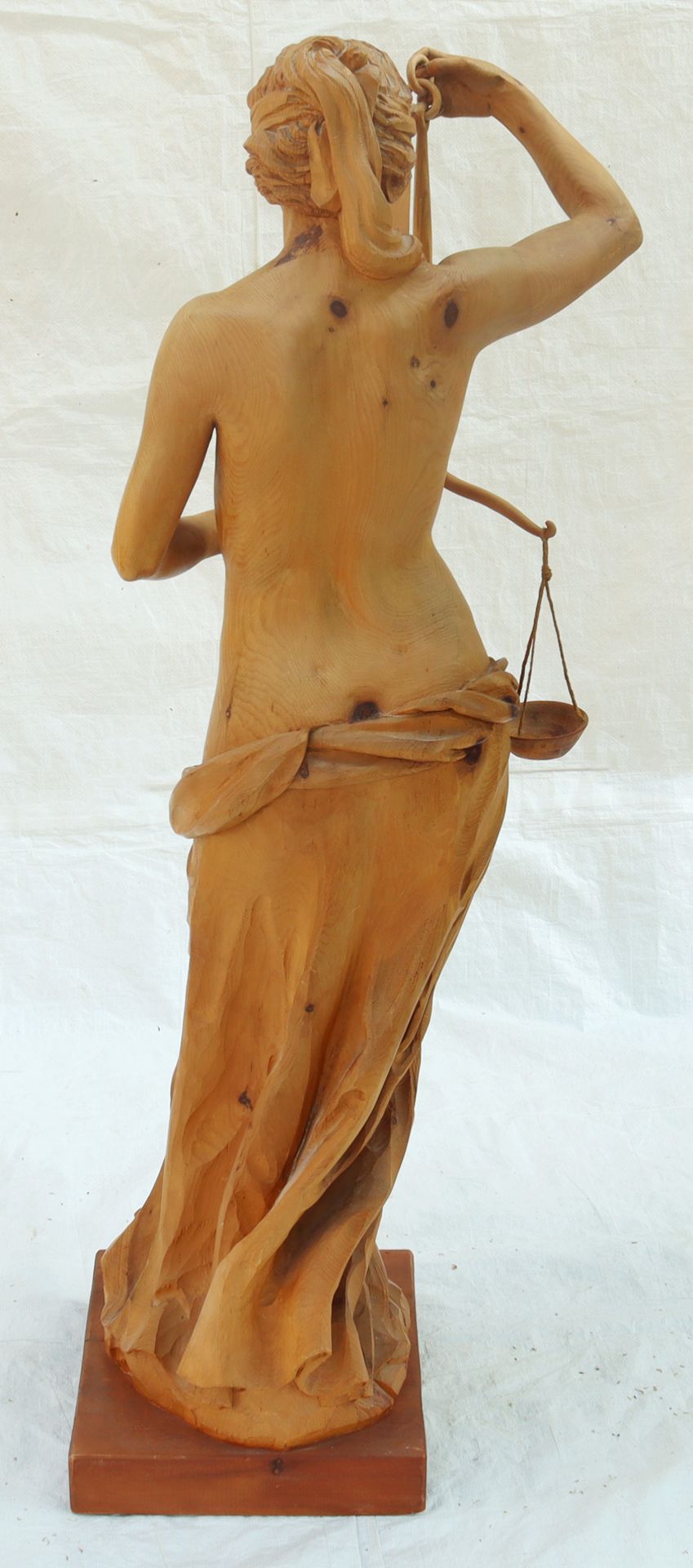 Holzskulptur - Justizia - Image 3 of 9