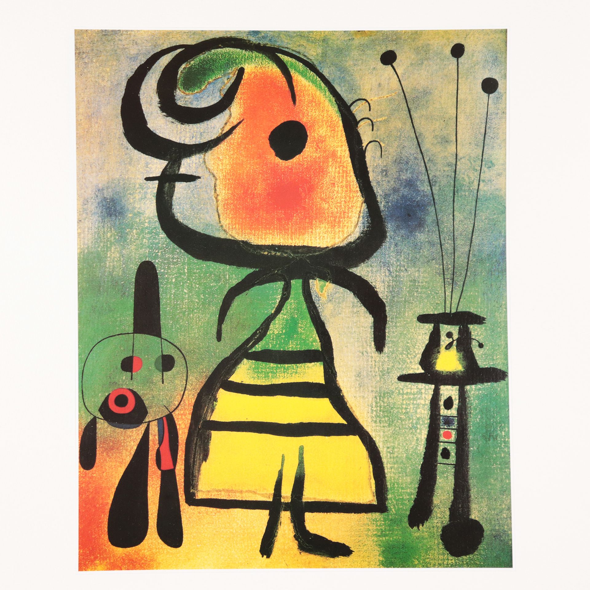 Miró, Joan - "Hommage a San Lazzaro" - Image 4 of 17
