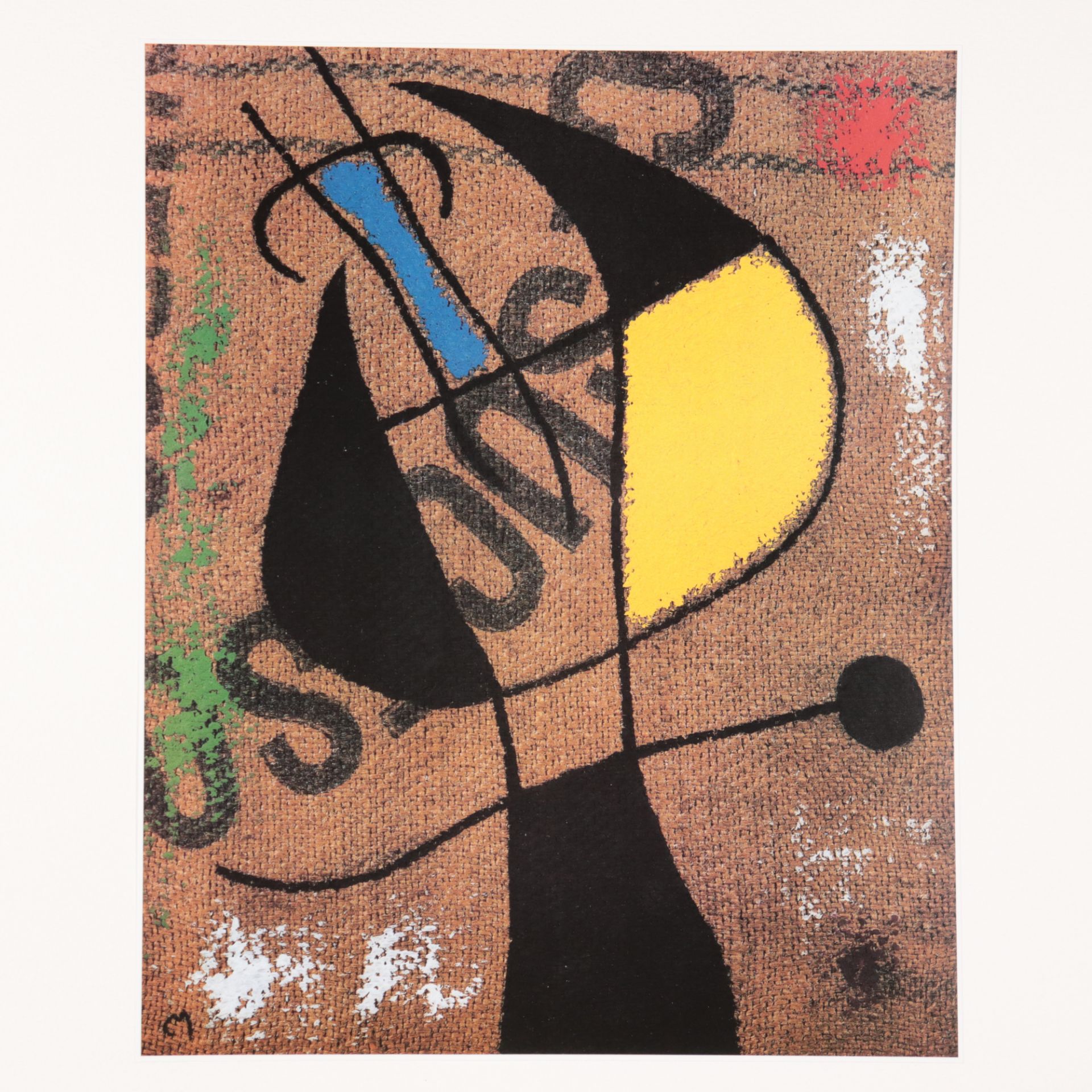 Miró, Joan - "Hommage a San Lazzaro" - Image 5 of 17