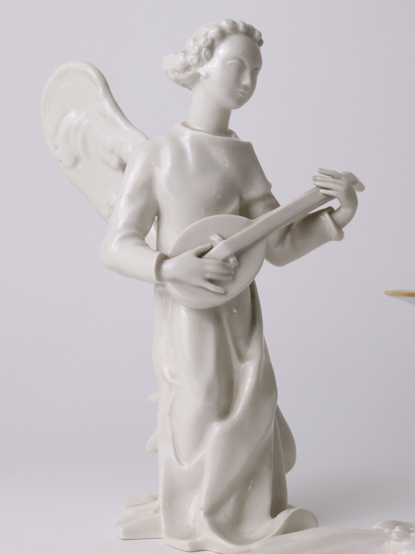 KPM - Figur "Engel mit Laute" - Bild 2 aus 5