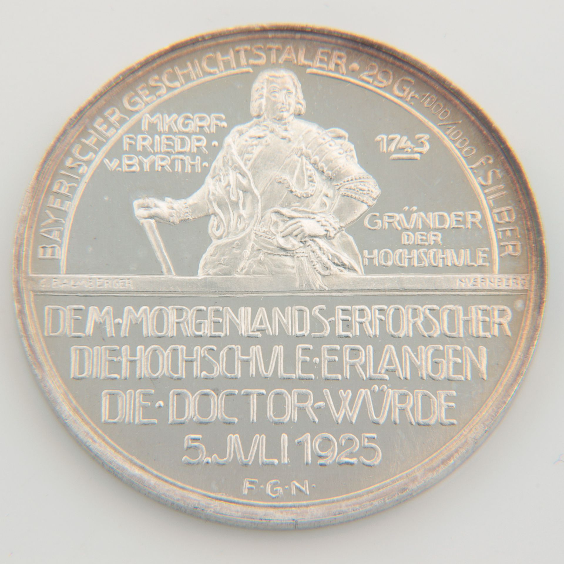 Medaille - Erlangen