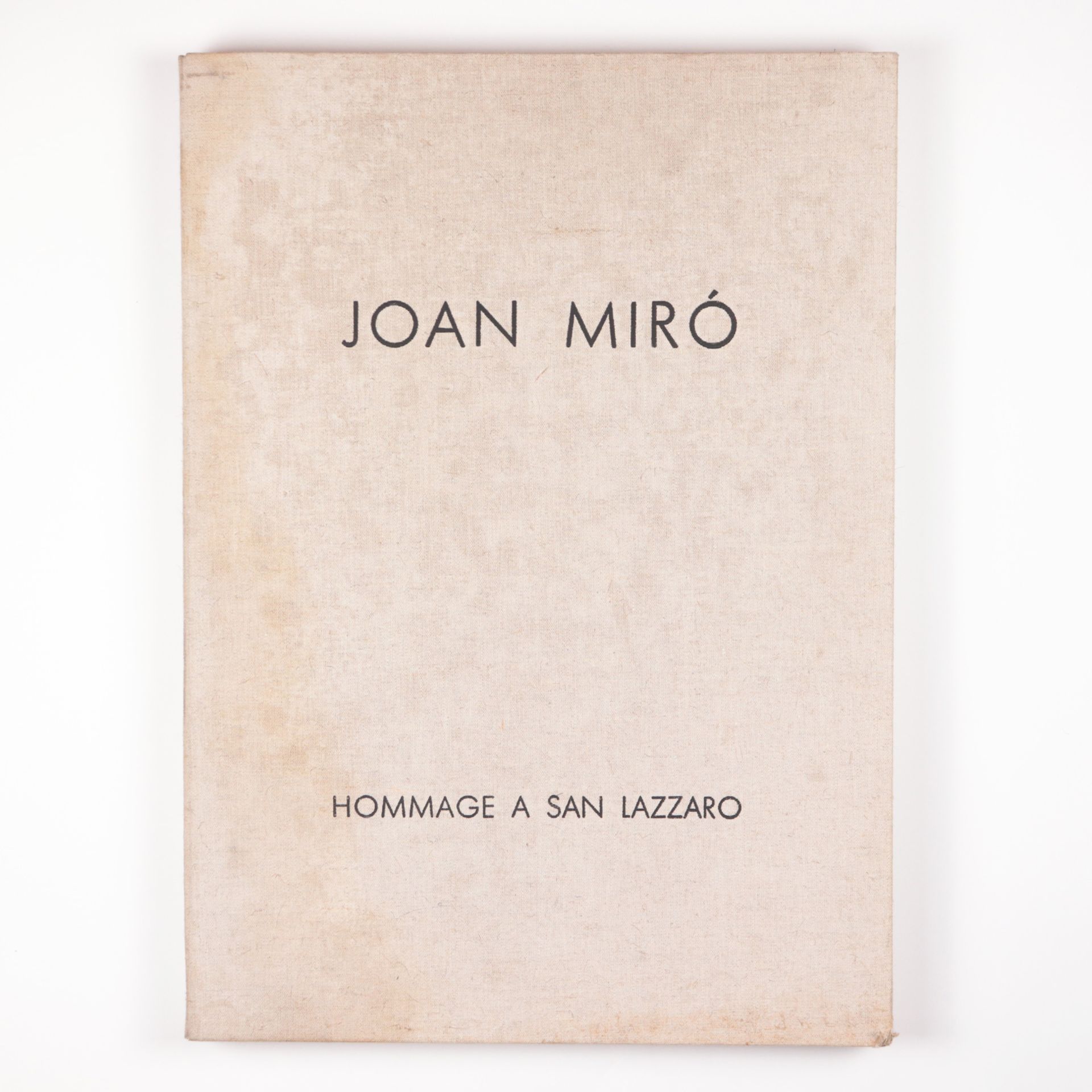 Miró, Joan - "Hommage a San Lazzaro"