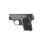 Halbautomatische Pistole Mod.: FN 1906 Herst.: FN Herstal S.Nr.: 1004791 Kal.: 6,35 mm Brw.