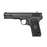 Halbautomatische Pistole Tula Tokarev Mod.: TT 33 aus nicht UDSSR Fert. Herst.: unbekannt S.Nr.:...