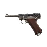 Halbautomatische Pistole Mod.: 08 Herst.: S/42 1936 Kal.: 9mm Luger S.Nr.: 1194 g
