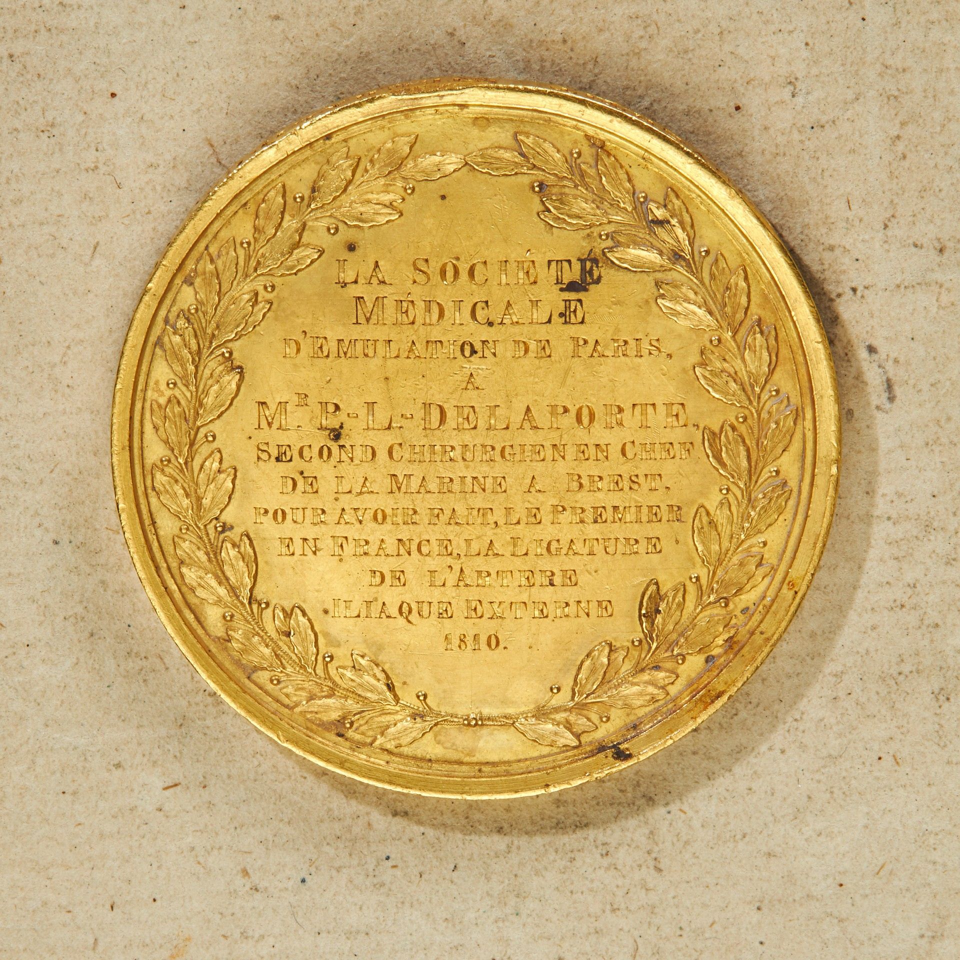 Frankreich: Goldene Verdienstmedaille Kaiser Napoleon I. - Image 2 of 4