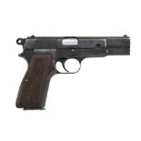 Halbautomatische Pistole Mod.: FN M 35 (b) (High Power) WH Kontrakt Herst.: Fabrique Nationale D...