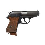 Halbautomatische Pistole Mod.: Walther Mod. PPk Zella - Mehlis Fertigung Herst.: Carl Walther Ze...