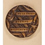 Erich Honecker - Medaille "de la Paix Mondial Mouvement". 1949-79