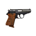 Pistole Walther Mod. PPk Zella - Mehlis Fertigung S.Nr.: 872883 Kal.: 7,65 mm Brw.