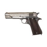 Pistole HAFDASA Mod.: Ballester Molina S.Nr.: 1658 Kaliber: .45 ACP Hersteller: FABRICA POR "HAF...