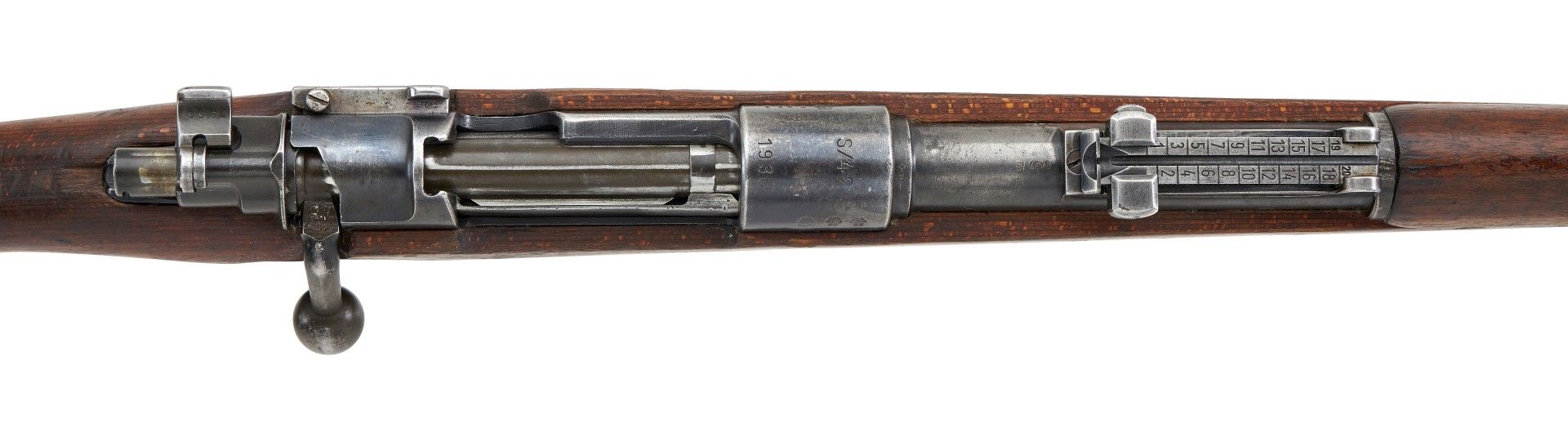 Repetierbüchse Mod.: Karabiner K 98k Hersteller: S/42 1936 (Fa. Mauser Oberndorf a.N.) Kal.: 8 ... - Image 2 of 3