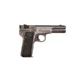 Pistole Mod.: Langenhahn S.Nr.: 29265 Kaliber: 7,65mm Brw. mit kaiserlicher Militärabnahme