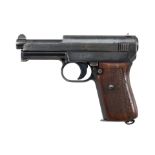 Halbautomatische Pistole Mod.: Mauser M 14 Herst.: Waffenfabrik Mauser Oberndorf a.N. S.Nr.: 485...