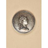 Mailand / Mantua: Medaille "Munifficentia Augusti" mit dem Bild des Kaisers Leopold II.