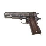 Pistole Colt Mod. 1911 A1 der nordvietnamesischen Streitkräfte (Vietkong) S.Nr.: 1439684 Kalibe...