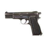 Pistole John Inglis Mod. MK I S.Nr.: 6T6794 Kaliber: 9mm Luger Hersteller: H.P. Inglis Canada