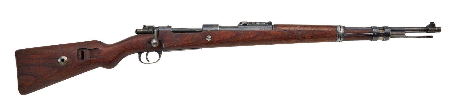 Repetierbüchse Mod.: Karabiner K 98k Hersteller: S/42 1936 (Fa. Mauser Oberndorf a.N.) Kal.: 8 ...