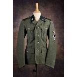 Feldbluse mit zugehöriger Ausgehhose eines Rottenführers der Waffen - SS (Gebirgsjäger oder J...