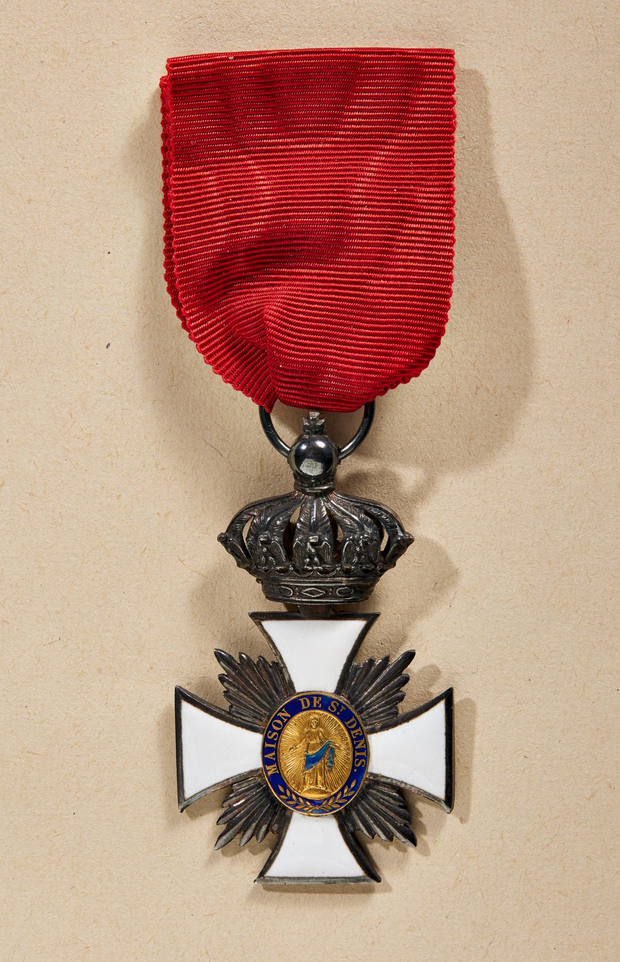 Maison d´Education de la Legion d´Honneur in Saint-Denis, Zeit des 2. Kaiserreichs, 1852 - 1870.