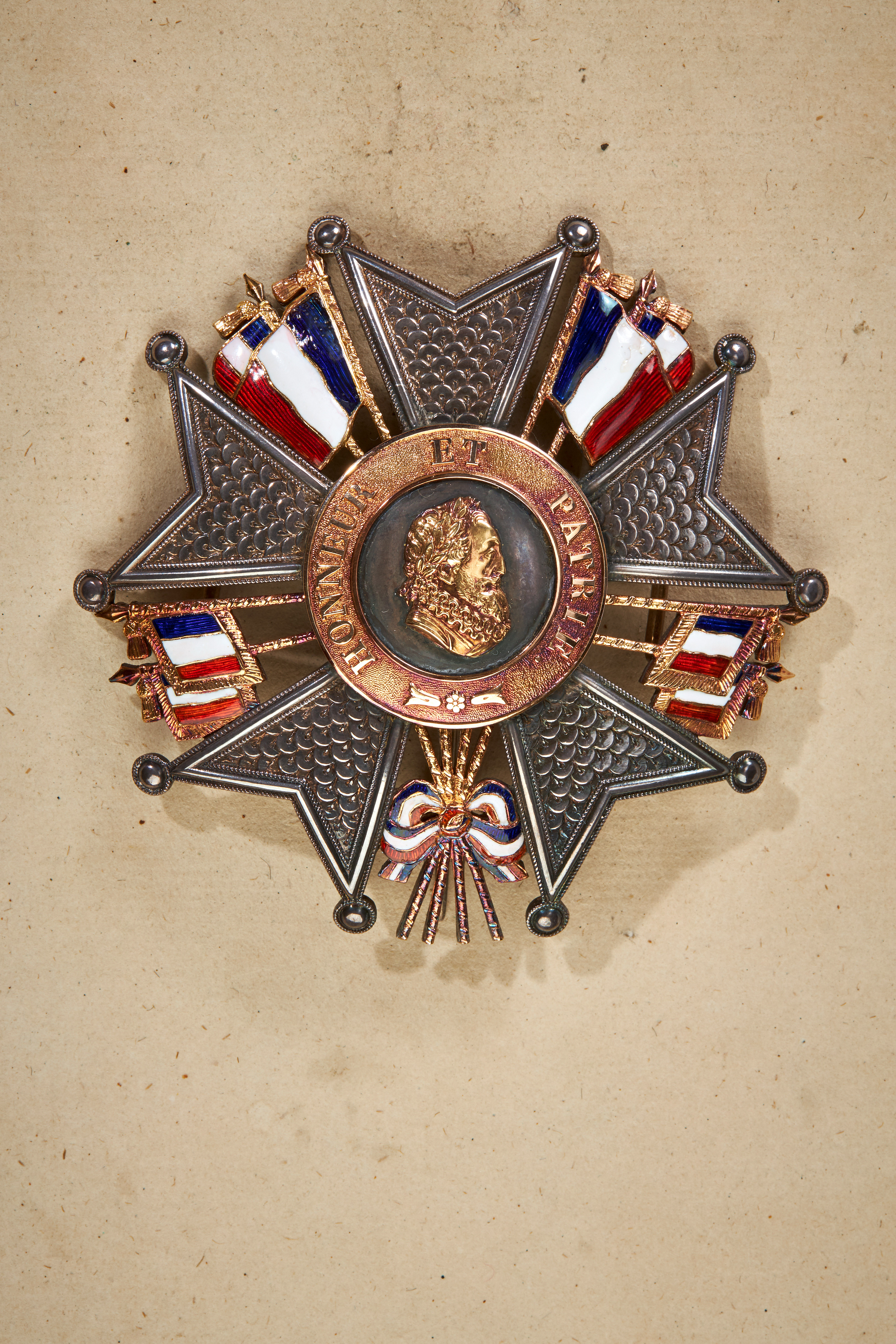Orden der Ehrenlegion - Bruststern zum Großoffizierskreuz (1830-1848)