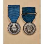 - Königreich Sardinien: Paar Silberne Tapferkeitsmedaillen "Al Valore Militare" 1849 und 1852 a...