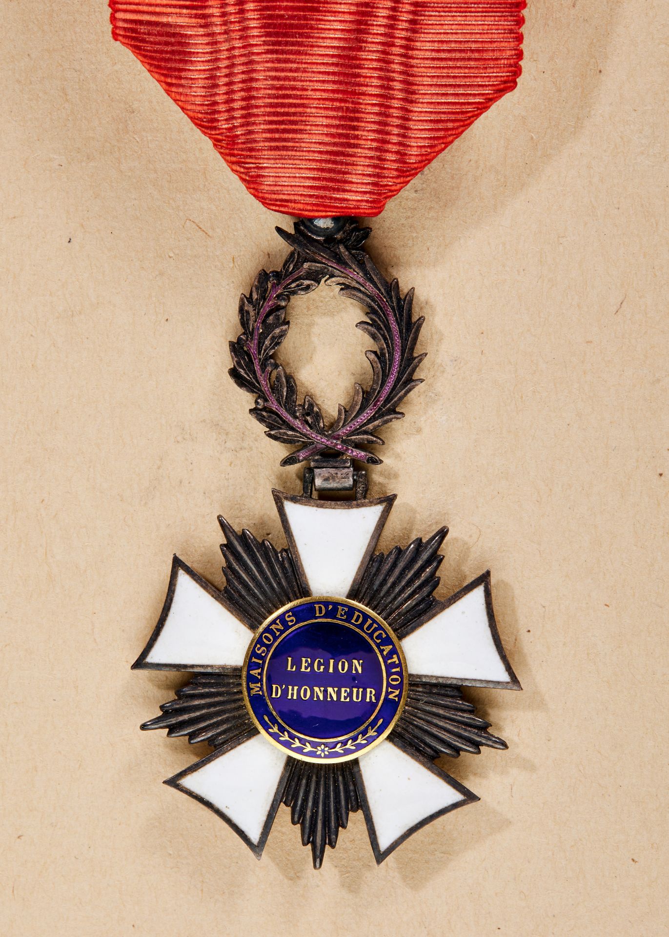 Maison d´Education de la Legion d´Honneur, Kreuz der Lehrerinnen, Modell 1881.