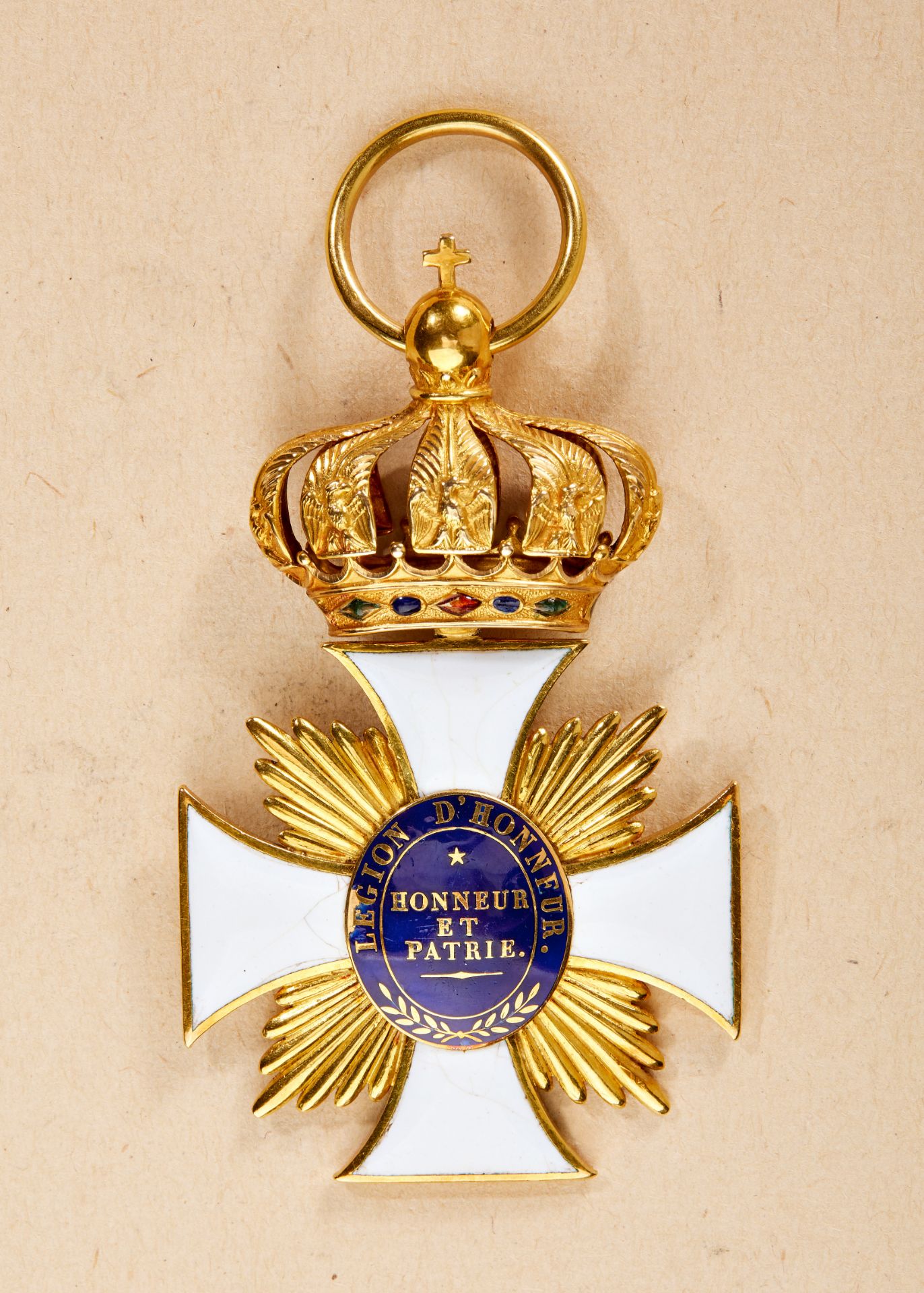 Maison d'éducation de la Légion d'Honneur: Kreuz der "Surintendante" (Vorsteherin) aus der Zei... - Image 2 of 2
