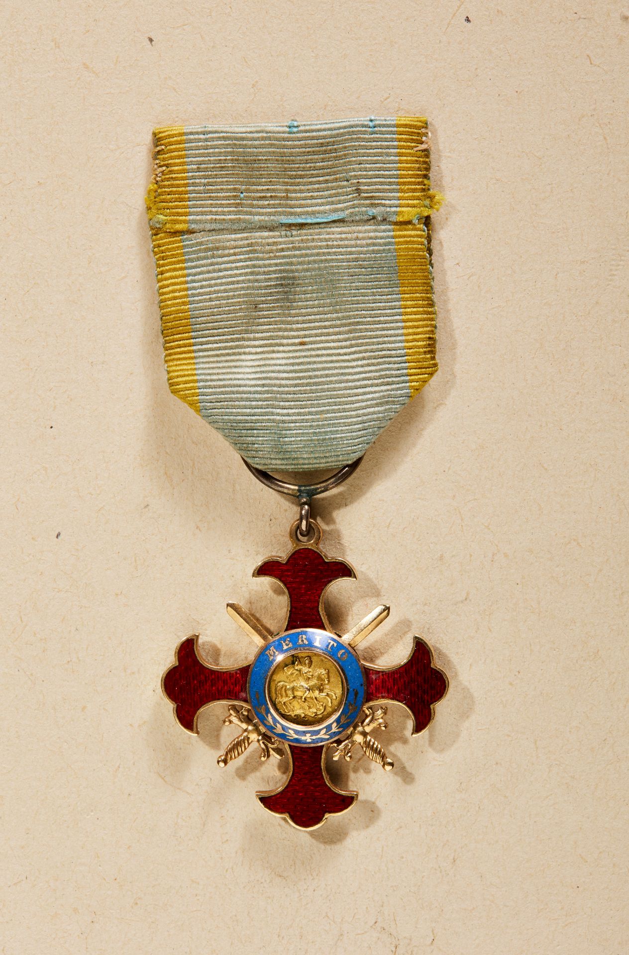 Königreich beider Sizilien : St. Georgsorden der Wiedervereinigung 1810-1866. Kreuz der Ritter 2... - Bild 2 aus 2