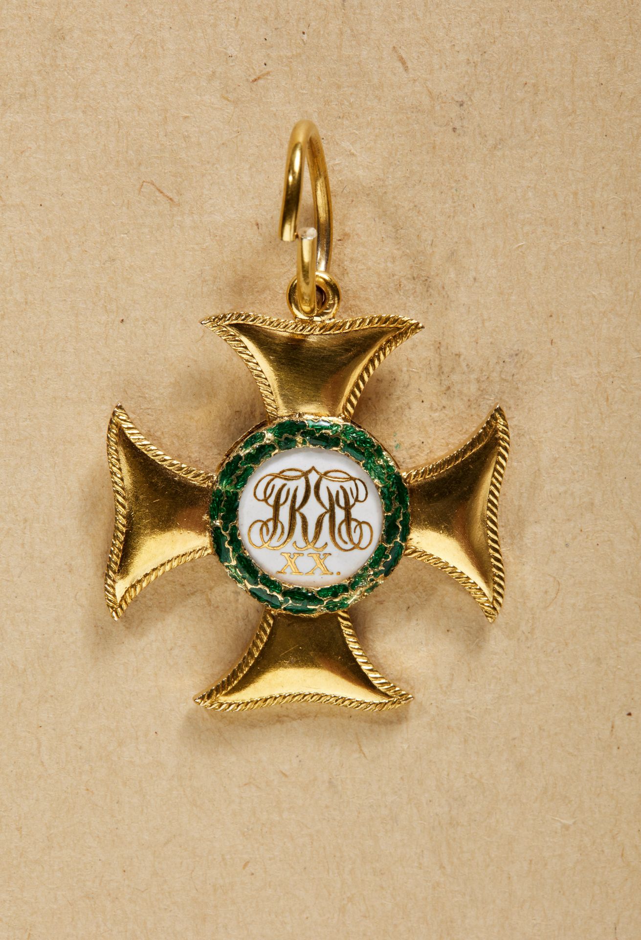 Reuß : Verdienstkreuz 1. Klasse (bis 1912 Zivil - Ehrenkreuz 1. Klasse). 1858-1918. - Bild 2 aus 3