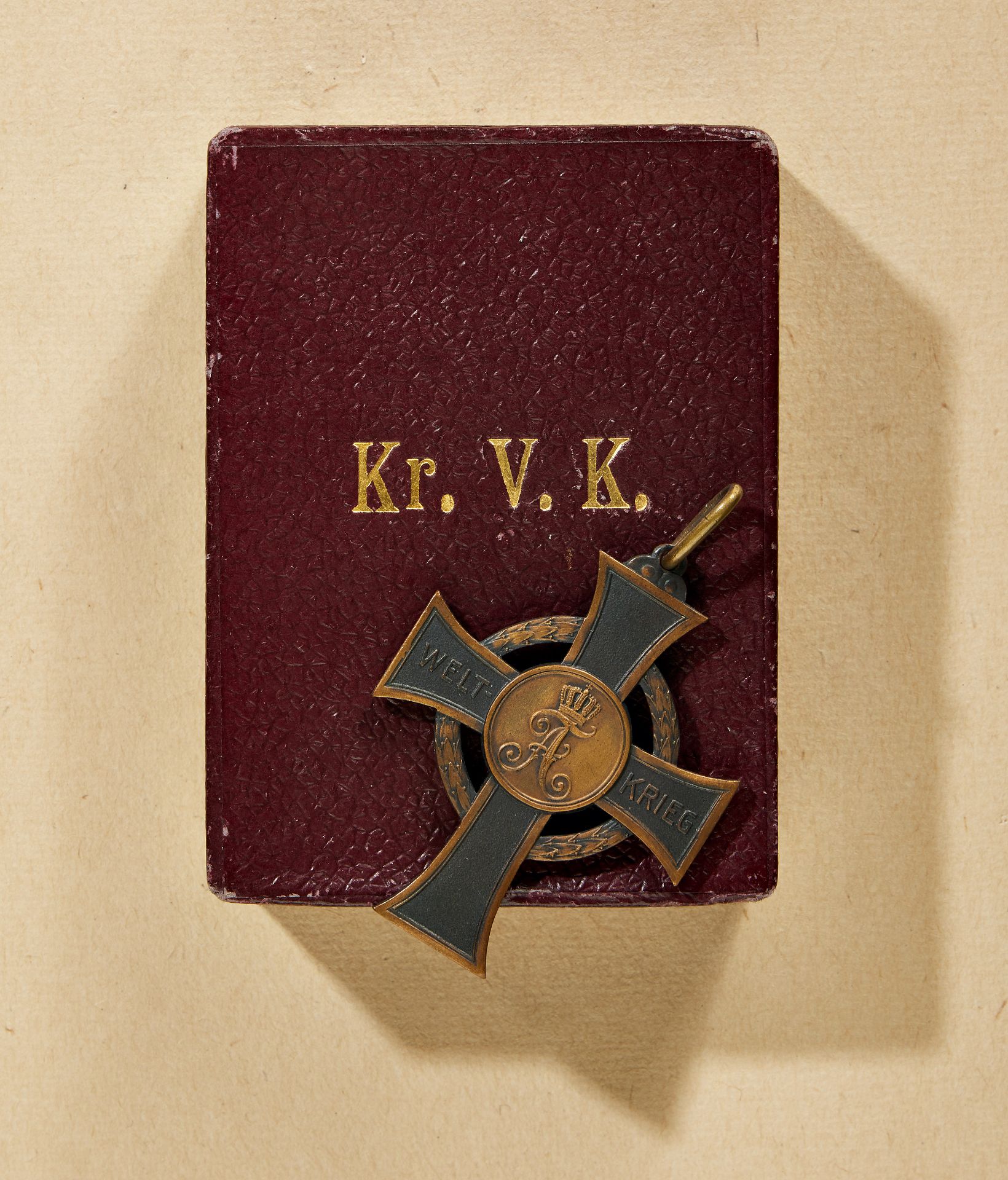 Sachsen-Königreich : Kriegsverdienstkreuz, 1915-1918.