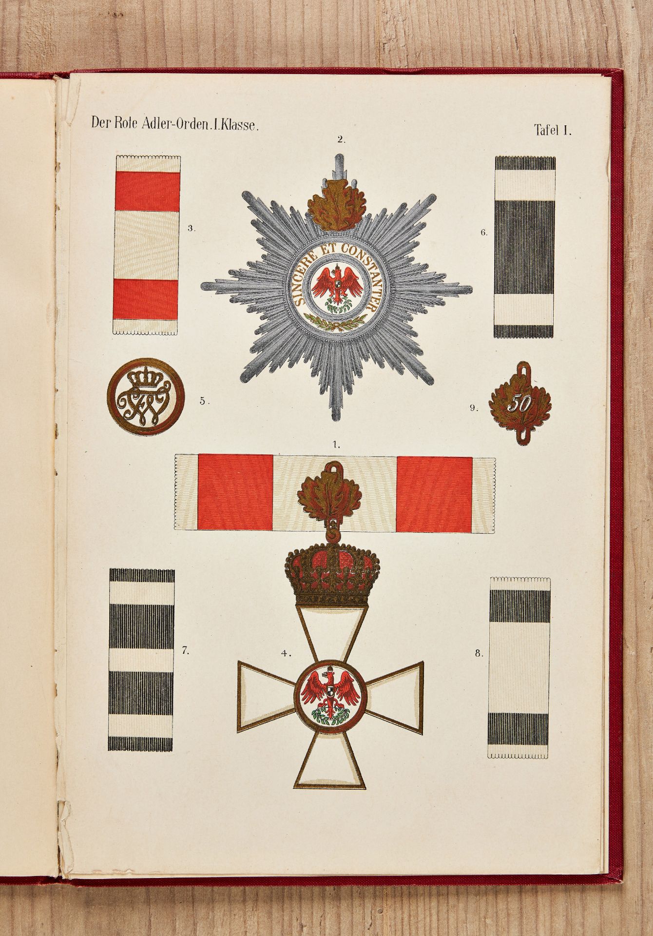 Preußen : F. W. Hoeftmann, Der preußische Rote Adler-Orden und der Königliche Kronen-Orden - Image 4 of 6