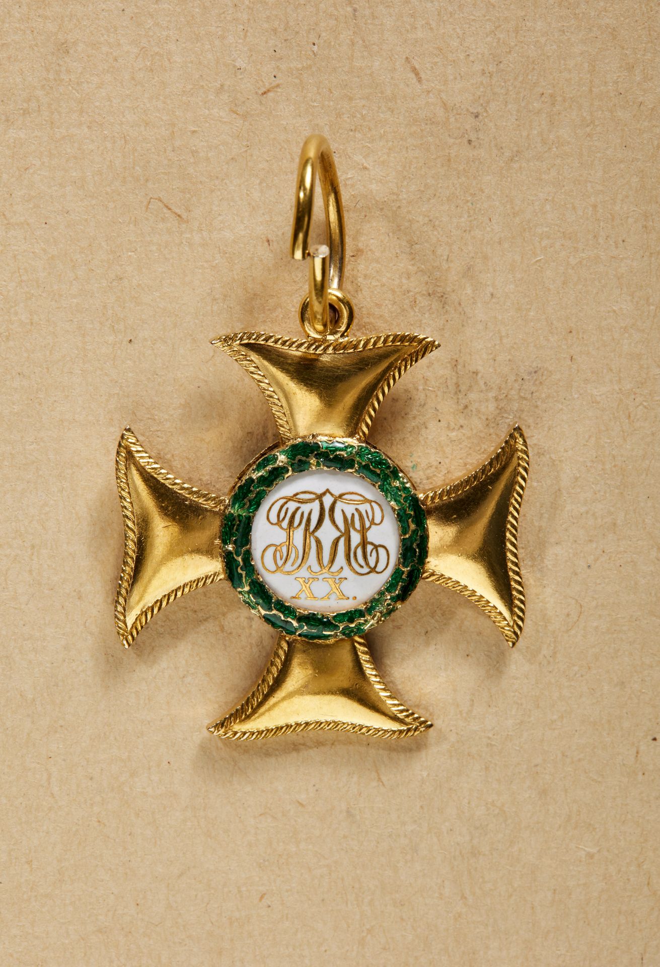 Reuß : Verdienstkreuz 1. Klasse (bis 1912 Zivil - Ehrenkreuz 1. Klasse). 1858-1918.