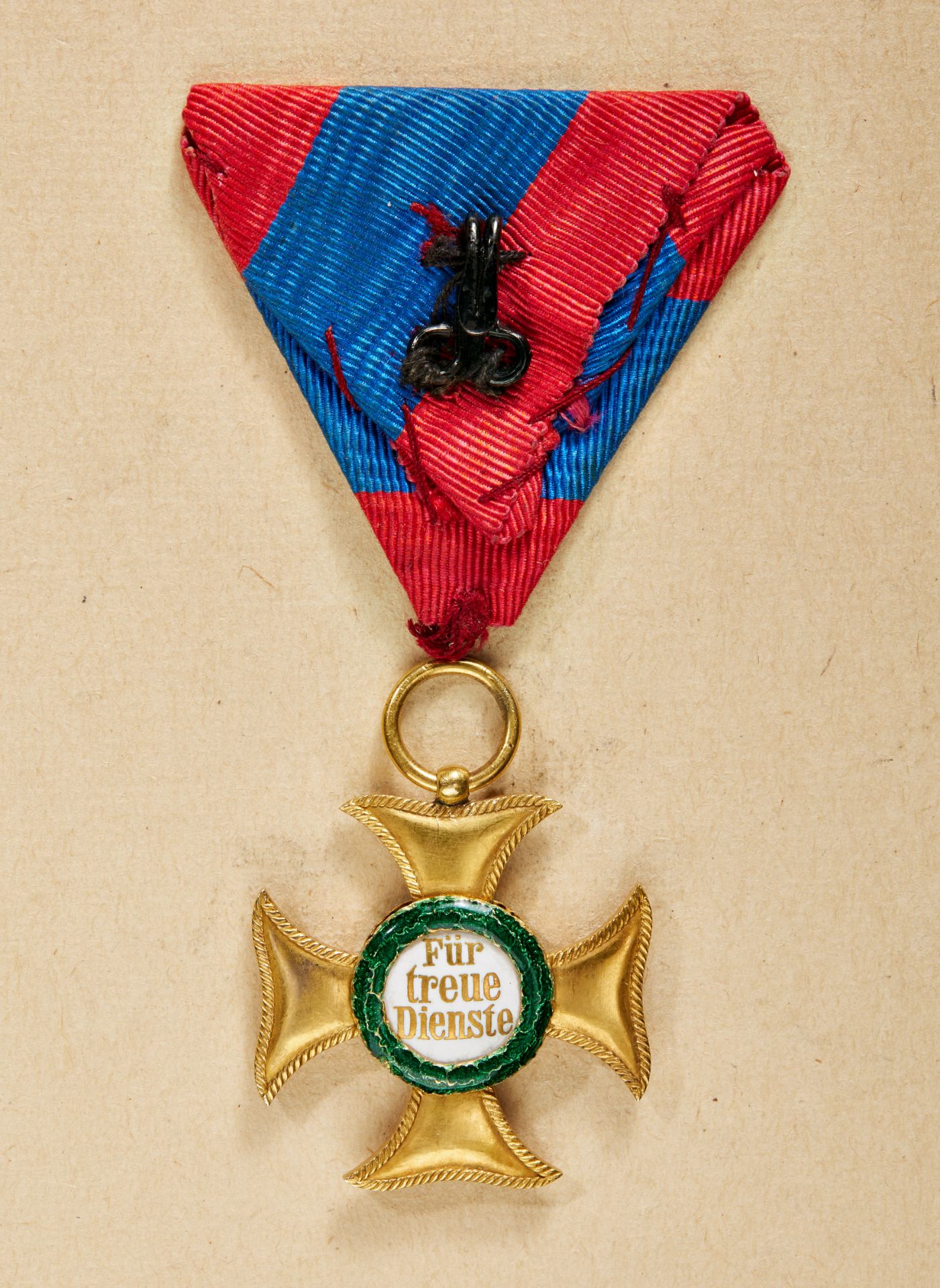 Reuß : Verdienstkreuz 1. Klasse (bis 1912 Zivil - Ehrenkreuz 1. Klasse). 1858-1918. - Bild 2 aus 3