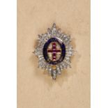 Grossbritannien : Sweetheart Brooch der Coldstream Guards.