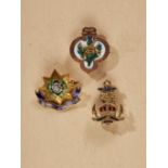 Grossbritannien : Sweetheart Brooch des R.A.M.C. (Royal Armee Medical Corps)