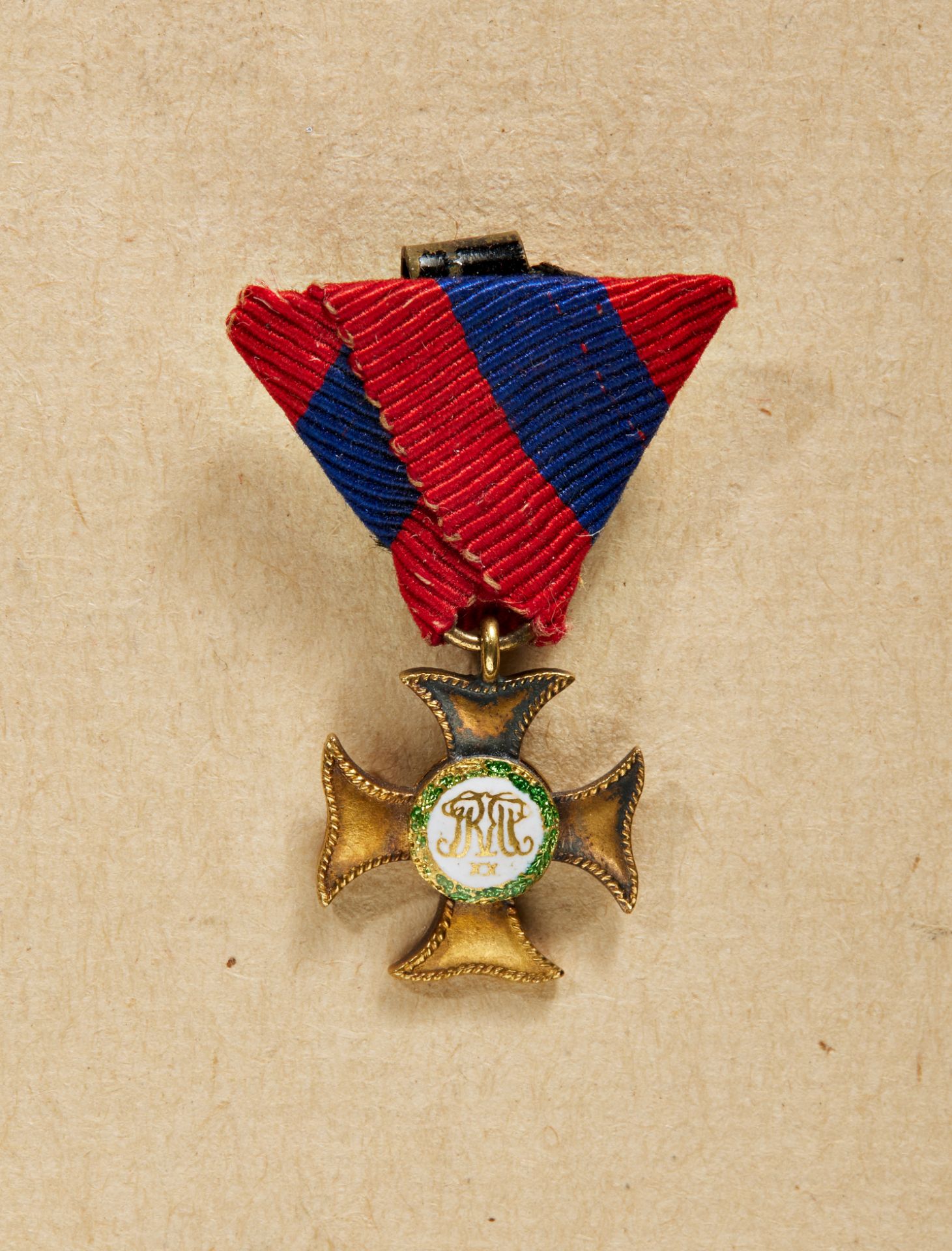 Reuß : Verdienstkreuz 1. Klasse (bis 1912 Zivil - Ehrenkreuz 1. Klasse). 1858-1918.